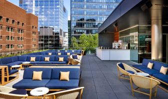 Stunning rooftop terrace at The Envoy Hotel, Autograph Collection.