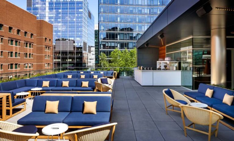 Stunning rooftop terrace at The Envoy Hotel, Autograph Collection.