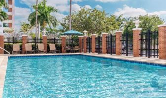 Refreshing outdoor pool at Hyatt PLACE Fort Lauderdale Airport - South & Cruise Port.
