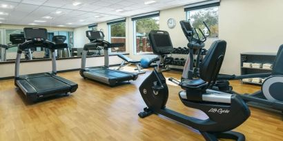 Fitness center at Hyatt PLACE Fort Lauderdale Airport - South & Cruise Port.