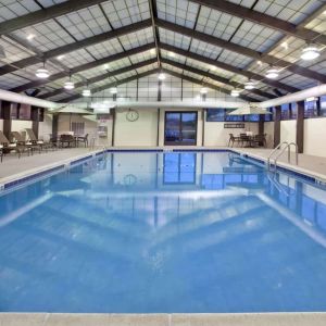 Refreshing indoor pool at Hyatt Place Chicago, Lombard / Oak Brook.