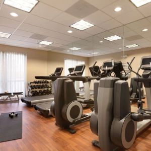 Fitness facility at Hyatt Place Chicago, Lombard / Oak Brook.