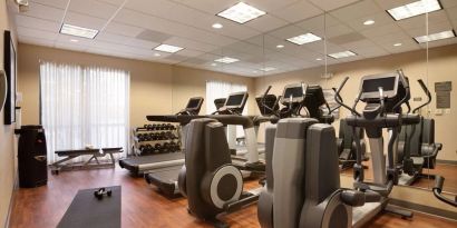 Fitness facility at Hyatt Place Chicago, Lombard / Oak Brook.