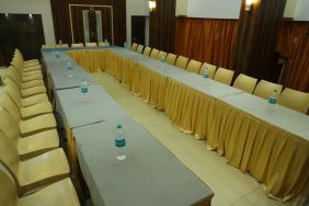 Professional meeting room at Hotel Alka Residency.