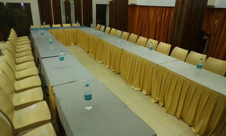 Professional meeting room at Hotel Alka Residency.