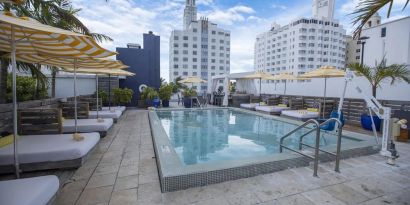 Stunning outdoor pool at Catalina Hotel & Beach Club.