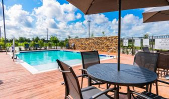 Refreshing outdoor pool at Fairfield Inn & Suites By Marriott Houston League City.