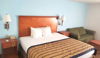 Day use room with sofa at Coratel Inn & Suites By Jasper New Braunfels IH-35 EXT 189.