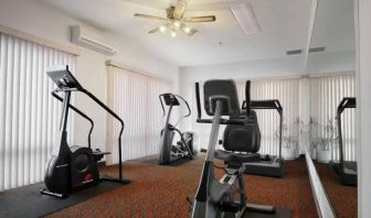 Fitness center available at Coratel Inn & Suites By Jasper New Braunfels IH-35 EXT 189.