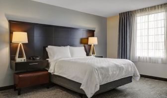 Delux king room with natural light at Staybridge Suites Washington D.C.- Greenbelt.