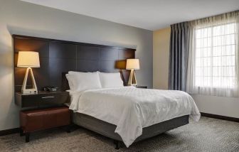 Delux king room with natural light at Staybridge Suites Washington D.C.- Greenbelt.