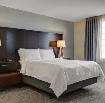 Delux king room with natural light at Staybridge Suites Washington D.C.- Greenbelt.