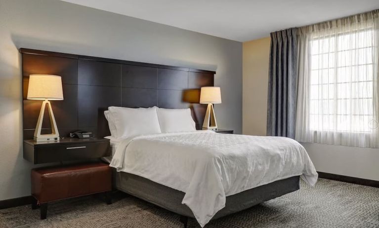 Delux king room with natural light at Staybridge Suites Washington D.C.- Greenbelt.