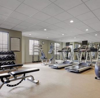 Fitness center available at Staybridge Suites Washington D.C.- Greenbelt.