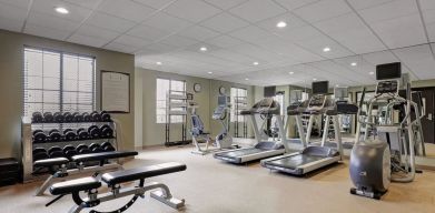 Fitness center available at Staybridge Suites Washington D.C.- Greenbelt.