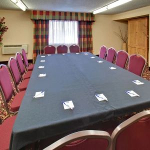 Professional meeting room at Holiday Inn Express Chicago - Downers Grove.