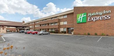 Parking available at Holiday Inn Express Chicago - Downers Grove.