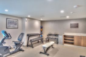 Fitness center available at Sleep Inn Oakbrook Terrace.