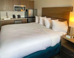 Cozy king room at MainStay Suites Oak Brook Terrace - Chicago.