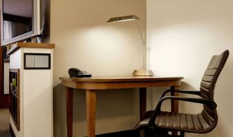 In-room work desk at Hyatt Place Chicago/Hoffman Estates.