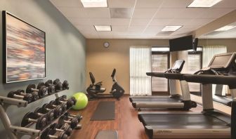 Fitness center available at Hyatt Place Chicago/Hoffman Estates.