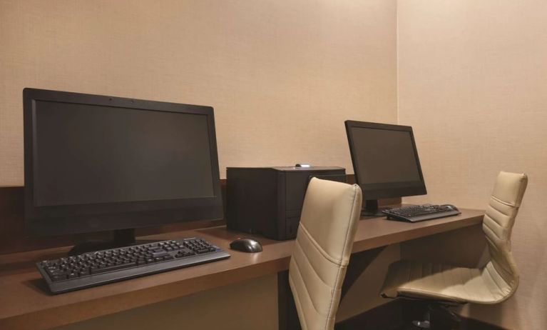 Business center available at Hyatt Place Chicago/Hoffman Estates.