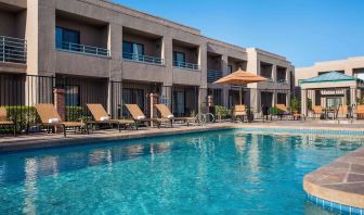 Stunning outdoor pool at Sonesta Select Scottsdale At Mayo Clinic Campus.