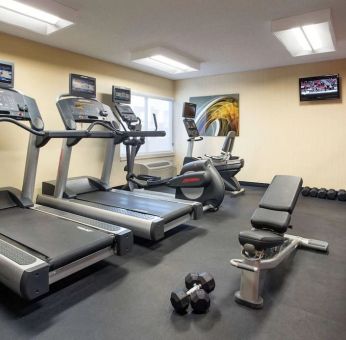 Fitness center available at Sonesta Select Scottsdale At Mayo Clinic Campus.