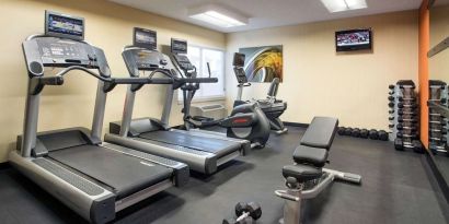 Fitness center available at Sonesta Select Scottsdale At Mayo Clinic Campus.