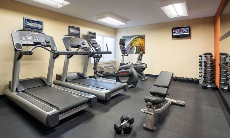 Fitness center available at Sonesta Select Scottsdale At Mayo Clinic Campus.