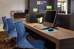 Business center with PC, printer, and internet at Sonesta Select Scottsdale At Mayo Clinic Campus.