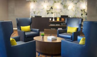 Lounge and coworking space at Sonesta Select Scottsdale At Mayo Clinic Campus.