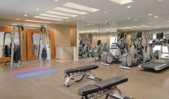 Well equipped fitness center at Hilton Scottsdale Resort & Villas.