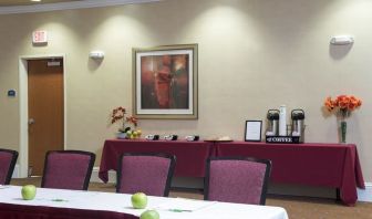 Professional meeting room at Holiday Inn Aurora North- Naperville.