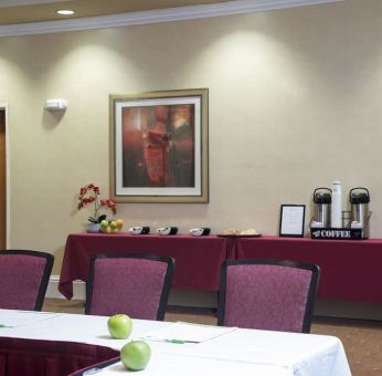 Professional meeting room at Holiday Inn Aurora North- Naperville.