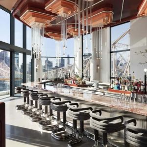 Rooftop bar at Graduate New York.