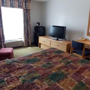 Delux king room with TV at Norwood Inn & Suites - Roseville.