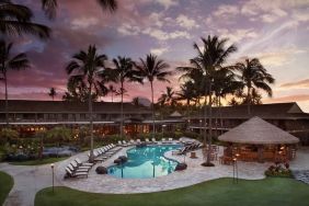 Stunning outdoor pool at Ko'a Kea Resort On Po`ipu Beach.