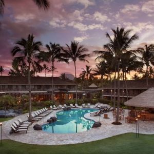 Stunning outdoor pool at Ko'a Kea Resort On Po`ipu Beach.