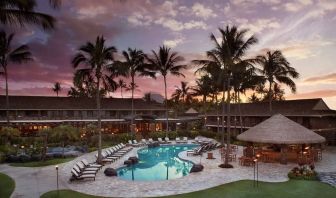 Stunning outdoor pool at Ko'a Kea Resort On Po`ipu Beach.