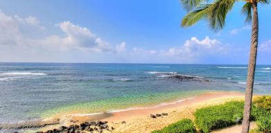 Beautiful beach right at your fingertips at Ko'a Kea Resort On Po`ipu Beach.