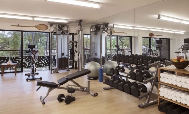 Fitness center available at Ko'a Kea Resort On Po`ipu Beach.