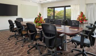 Professional meeting room at Ko'a Kea Resort On Po`ipu Beach.