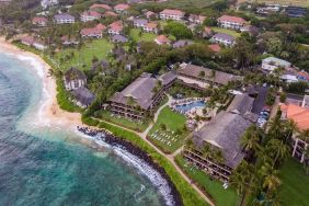 Luxurious beach resort at Ko'a Kea Resort On Po`ipu Beach.