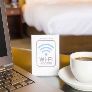 Wi-fi access available at Airport Waterfront Inn.