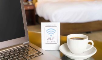 Wi-fi access available at Airport Waterfront Inn.