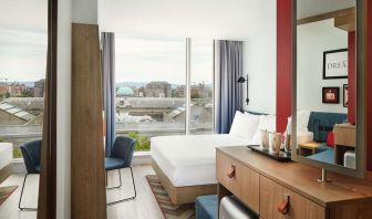 Comfortable day room with workspace at Hampton By Hilton Dublin City Centre.