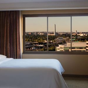 Day use room at Embassy Suites By Hilton, Crystal City National Airport.