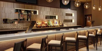 Hotel bar at Embassy Suites By Hilton, Crystal City National Airport.