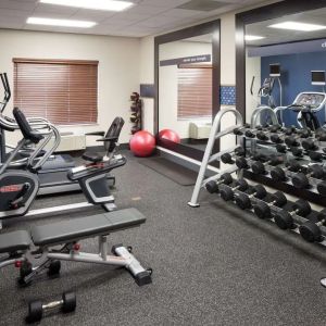 Fitness center at Hampton Inn Los Angeles-Orange County-Cypress.